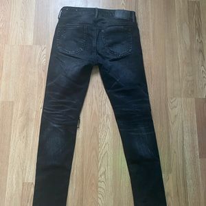 Black American eagle jeans